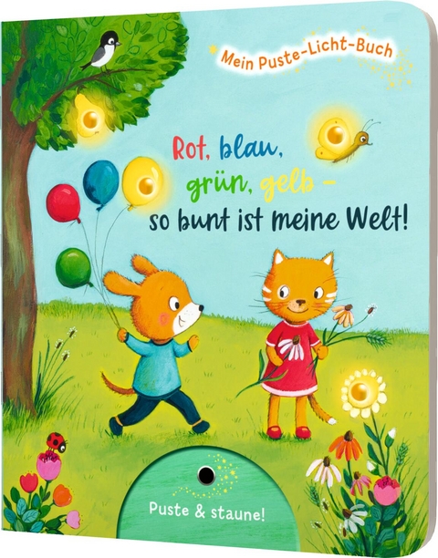 Mein Puste-Licht-Buch: Rot, blau, gr&uuml;n, gelb - so bunt ist meine Welt! - Fee Kr&auml;mer