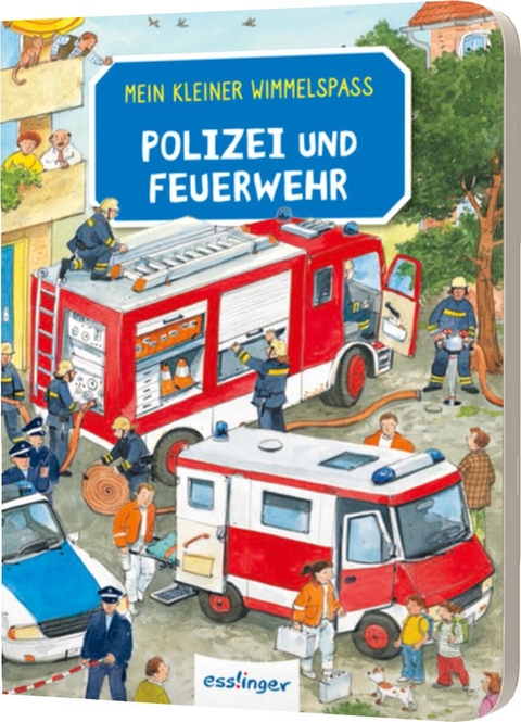Mein kleiner Wimmelspa&szlig;: Polizei und Feuerwehr