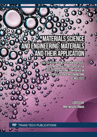 Materials Science and Engineering: Materials and their Application