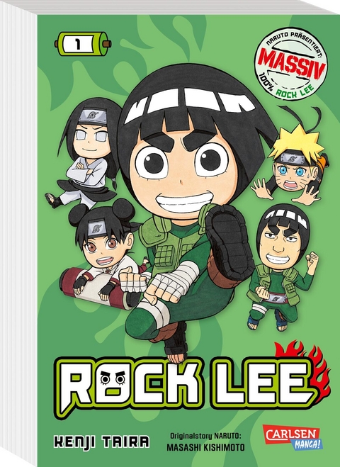 Rock Lee Massiv 1 - Masashi Kishimoto, Kenji Taira