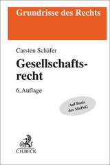 Gesellschaftsrecht - Schäfer, Carsten