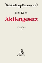 Aktiengesetz - Hüffer, Uwe; Koch, Jens