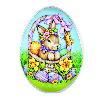 Trötsch Osterei zum Befüllen 9 cm Osterkörbchen Füllei Pappei