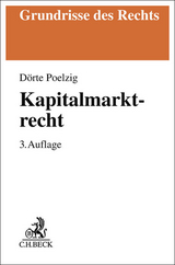 Kapitalmarktrecht - D&ouml;rte Poelzig
