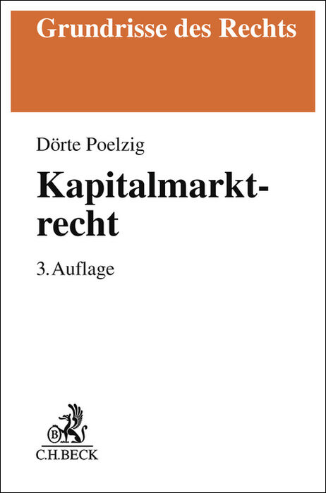 Kapitalmarktrecht - D&ouml;rte Poelzig