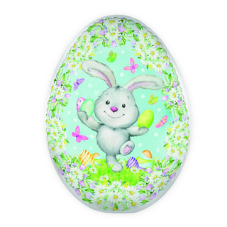 Trötsch Osterei zum Befüllen 15 cm Hase Füllei Pappei