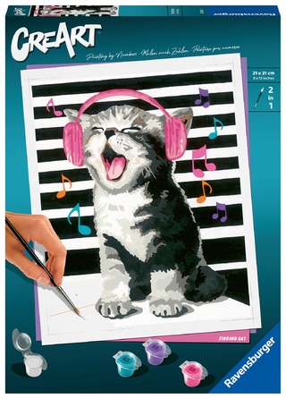 CreArt Adults Trend - Singende Katze