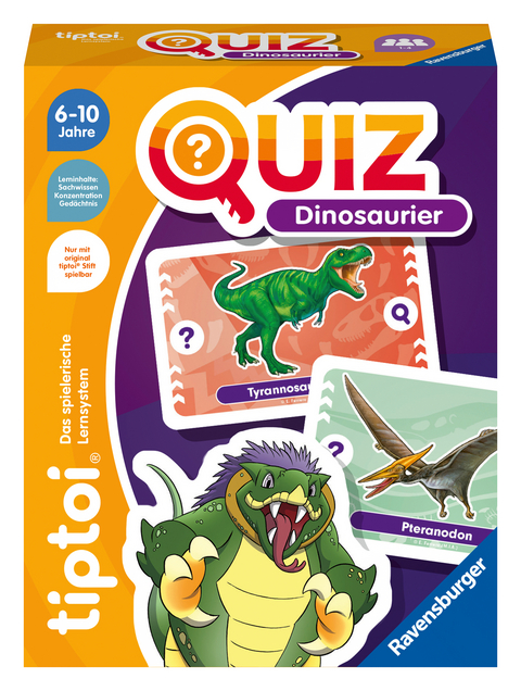 tiptoi&reg; Quiz Dinosaurier - ab 6 Jahre