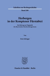 Herbergen in der Kemptener F&uuml;rstabtei. - Sven Selinger