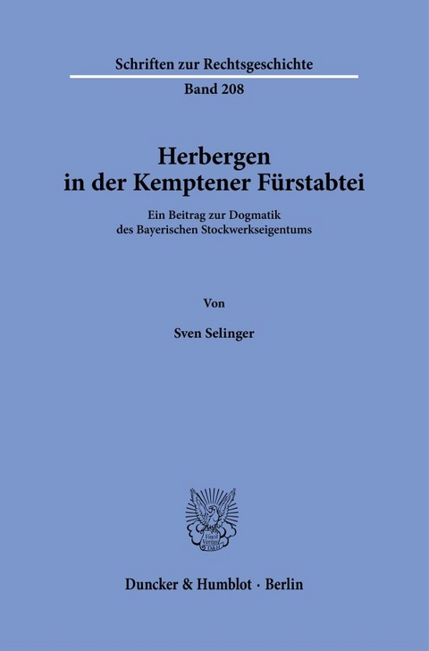 Herbergen in der Kemptener F&uuml;rstabtei. - Sven Selinger