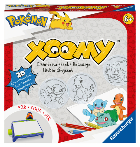 Xoomy Refill Erweiterungsset Pok&eacute;mon - Pok&eacute;mon