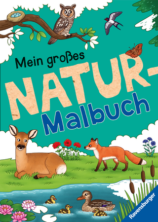 Mein großes Natur-Malbuch