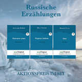 Russische Erz&auml;hlungen (B&uuml;cher + Audio-Online) - Lesemethode von Ilya Frank - Nikolai Wassiljewitsch Gogol, Alexander Puschkin, Iwan Turgenew
