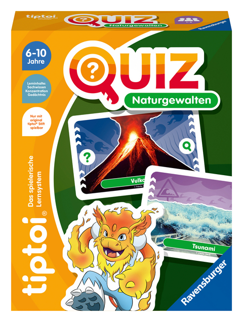 tiptoi&reg; Quiz Naturgewalten - ab 6 Jahre