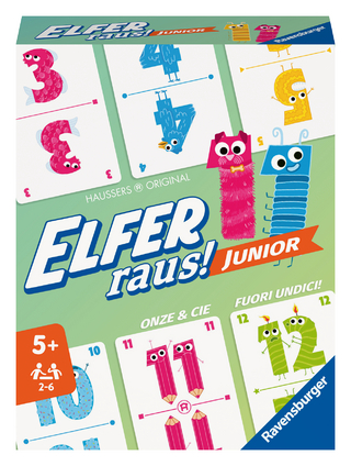 Elfer raus! Junior - Kartenspiel ab 5 Jahre