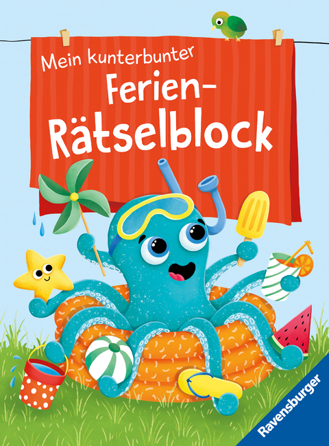 Mein kunterbunter Ferien-R&auml;tselblock - Tanja B&uuml;rgermeister