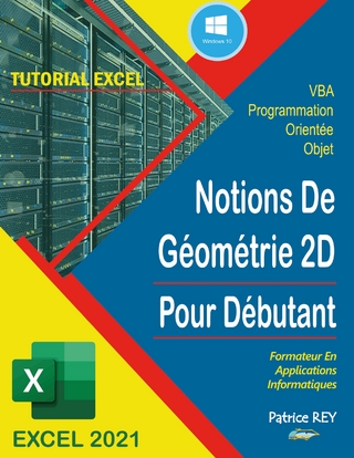 Notions de geometrie 2d avec excel 2021