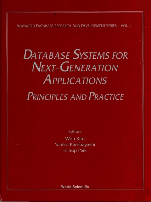 DATABASE SYSTEMS FOR NEXT-GENERATION APPLICATIONS - 