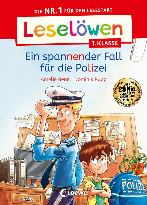 Lesel&ouml;wen 1. Klasse - Ein spannender Fall f&uuml;r die Polizei - Amelie Benn