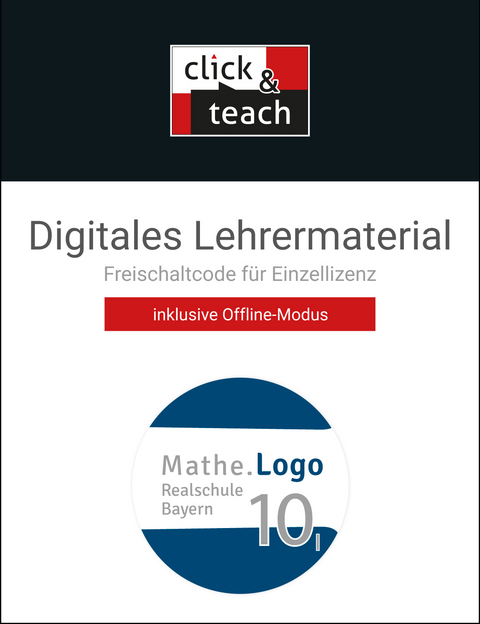 Mathe.Logo &ndash; Bayern / Mathe.Logo BY click & teach 10 I Box - 