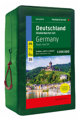 Deutschland, Stra&szlig;enkarten-Set 1:200.000, 2024/2025, freytag & berndt