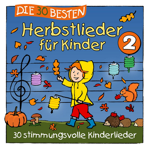 Die 30 besten Herbstlieder f&uuml;r Kinder 2