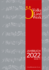 Jahrbuch des &Ouml;sterreichischen Volksliedwerkes &middot; Band 71 | 2022
