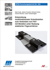 Entwicklung multifunktionaler Schnittstellen zum Verbinden von FKV mit Metallen unter Nutzung etablierter F&uuml;geverfahren - Maik Gude, Juliane Troschitz, Richard Grothe, Gerson Meschut, Julian Vorderbr&uuml;ggen