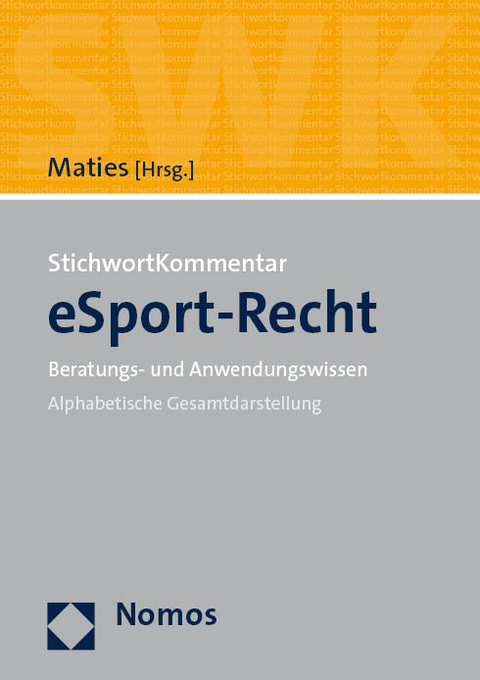 eSport-Recht - 