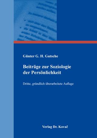 Beiträge zur Soziologie der Persönlichkeit