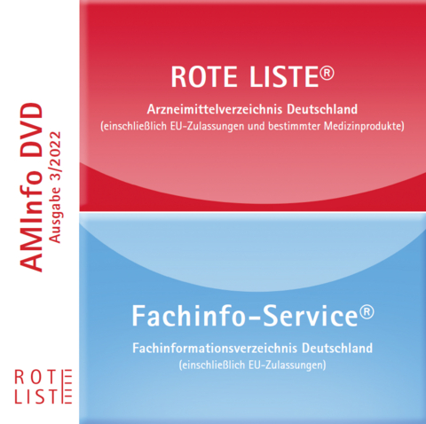 ROTE LISTE&reg; 3/2022 AMInfo-DVD - ROTE LISTE&reg;/FachInfo - Abo (4 Ausgaben pro Jahr)