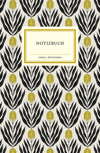 Notizbuch Insel-Bücherei »Goldene Protea«