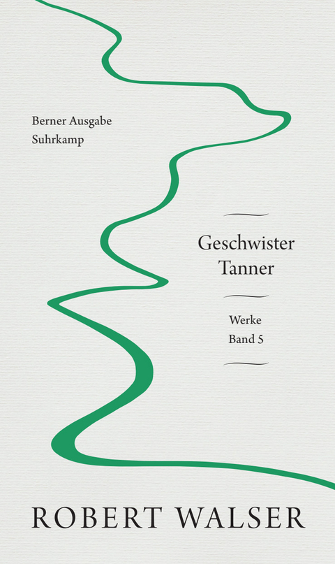 Werke. Berner Ausgabe - Robert Walser