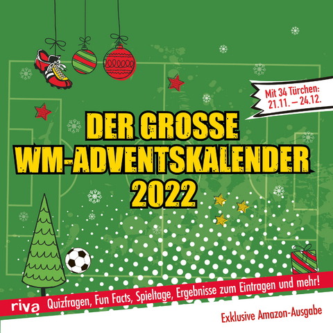Der gro&szlig;e WM-Adventskalender 2022. Exklusive Amazon-Ausgabe. Softcover