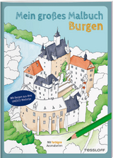 Mein gro&szlig;es Malbuch. Burgen - Bianca Linster