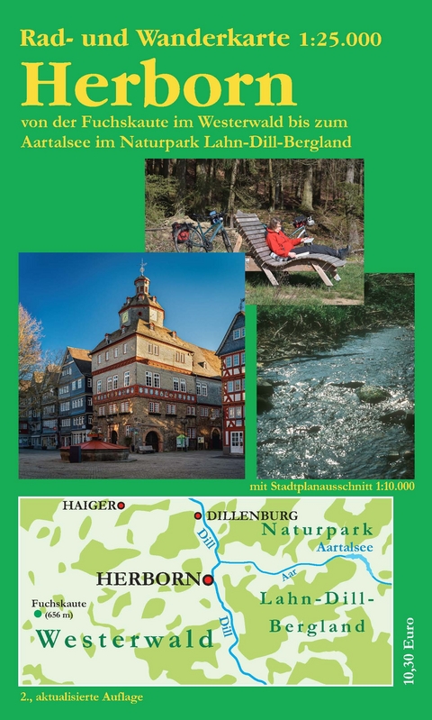 Rad- und Wanderkarte 1:25.000 Herborn - Lutz M&uuml;nzer