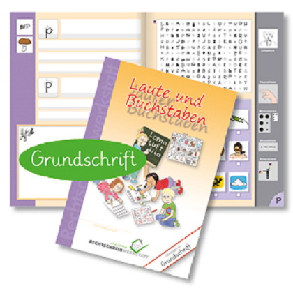 &Uuml;bungsheft Laute und Buchstaben - Grundschrift