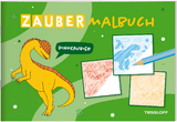 Zaubermalbuch. Dinosaurier