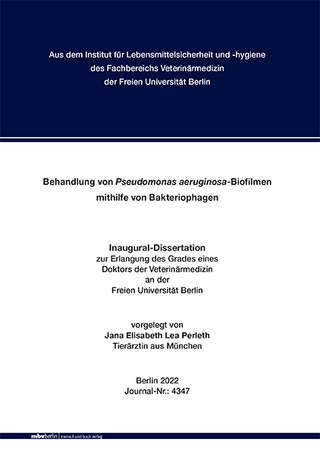 Behandlung von Pseudomonas aeruginosa-Biofilmen mithilfe von Bakteriophagen