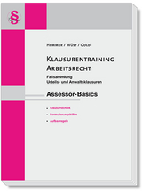 Assessor Basics / Assessor Klausurentraining Arbeitsrecht - Hemmer, Karl-Edmund; Wüst; Gold, Ingo