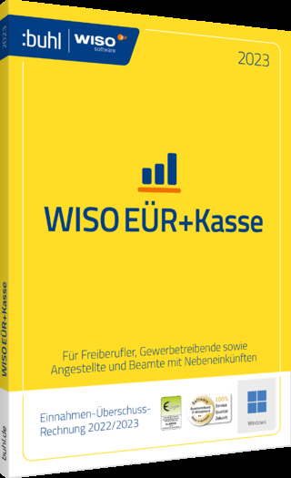 WISO EÜR+Kasse 2023