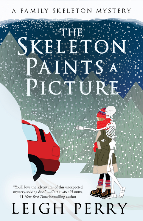 Skeleton Paints a Picture -  Leigh Perry