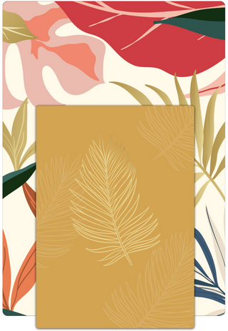 Notizheft Set Jungle, vegan