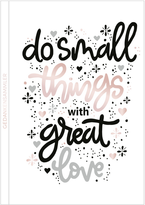 Notizbuch Happiness, vegan - 