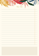 To-Do Block Jungle, vegan - 