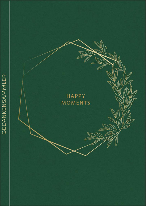 Notizbuch Soft-Touch Green, vegan - 