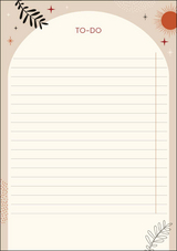 To-Do Block Mystical, vegan - 