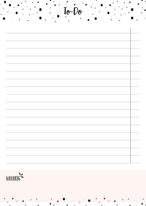 To-Do Block Happiness, vegan - 