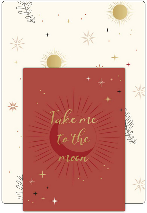 Notizheft-Set Mystical, vegan - 