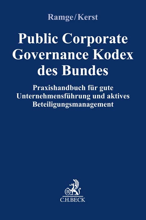 Public corporate governance Kodex des Bundes - Stefan Ramge, Andreas Kerst